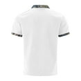 thumbnail image 3 of Zunfeo Polo Shirts for Men Graphic Short Sleeve Collared Shirt Casual Workout Summer T Shirts New Arrivals White 12, 3 of 5