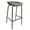 MultiColor, variant on LeisureMod Servos Modern Barstool with Upholstered Faux Leather Seat and Powder Coated Iron Frame