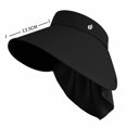 thumbnail image 2 of Sun Visor Hat for Women Men Unisex Wide Brim Sun Hat with UPF 50+ Lightweight Breathable Design for Outdoor Summer Activities, 2 of 2