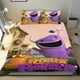 thumbnail image 1 of Monstruo Robot Conjunto de sábanas temático, trío de piezas, cómodo y amigable con la piel, diseño único, regalo de decoración para el hogar para familiares, amigos y fans, 90 cm * 190 cm, 1 of 6