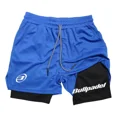 thumbnail image 1 of Short Deportivo Hombre Gym 2 En 1 Bolsa Movil Mod Bullpadel, 1 of 4