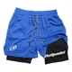 thumbnail image 1 of Short Deportivo Hombre Gym 2 En 1 Bolsa Movil Mod Bullpadel, 1 of 4