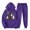 015 Purple, variant on Generic Two Piece Sets Sweatsuits for Women Halloween Ghost Hoodie Jogger Pants with Pockets Fashion Y2k Sweatsuit Set