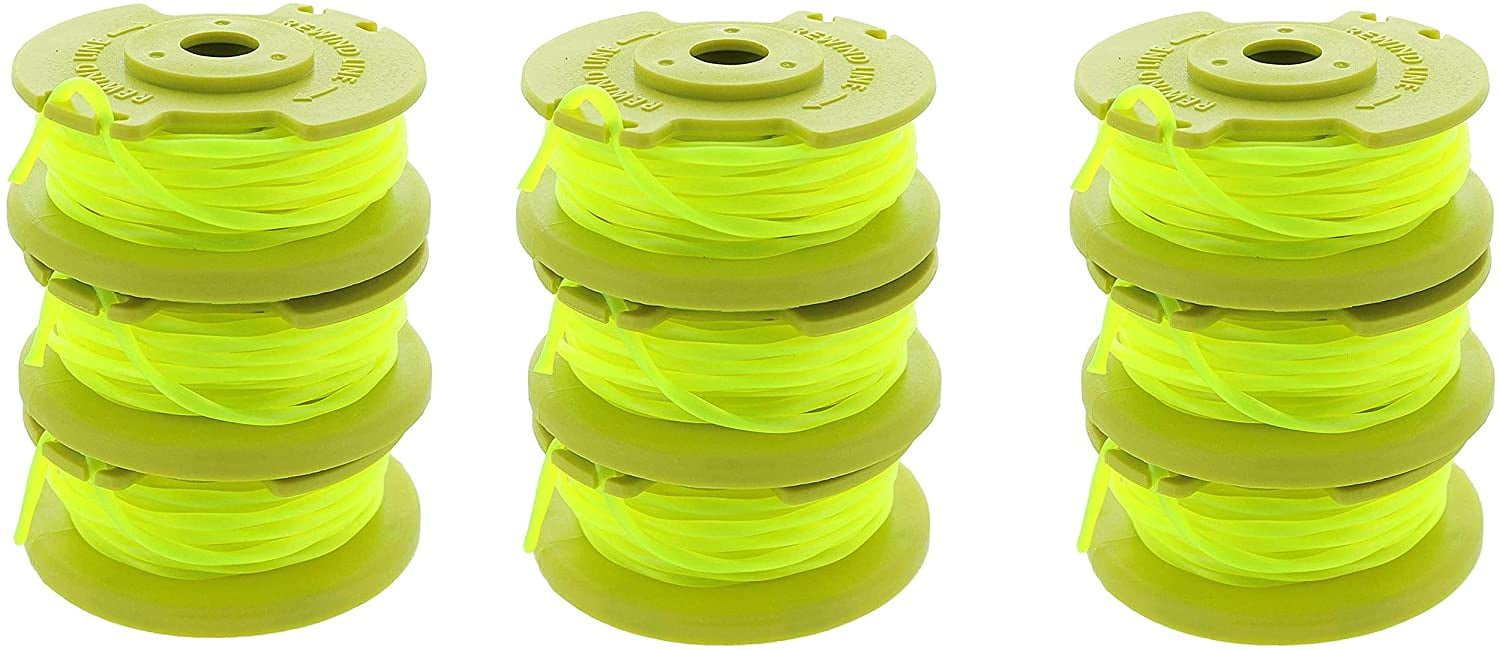 9 Pack 0.08" Premium String Trimmer Replacement Spool Line Fit for