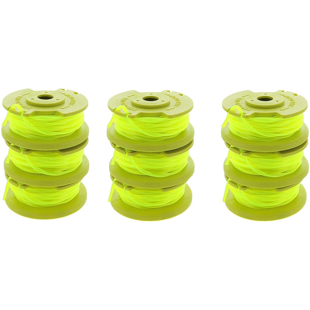 9 Pack 0.08" Premium String Trimmer Replacement Spool Line Fit for