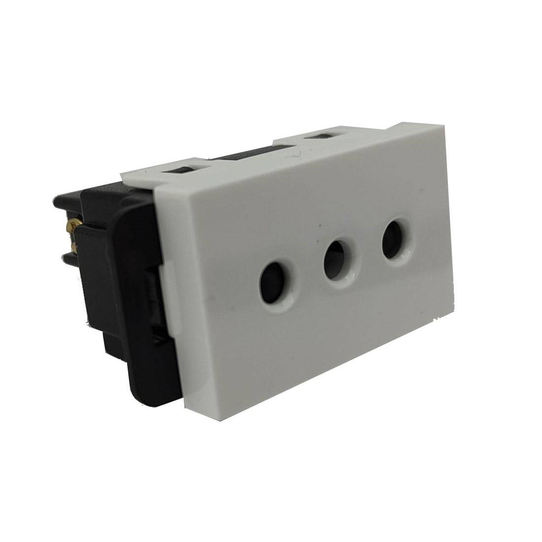 Conexión Tv Fm Dab Enchufe Coaxial Blanco - Placa Frontal Con M Dulo Antena N 1021730