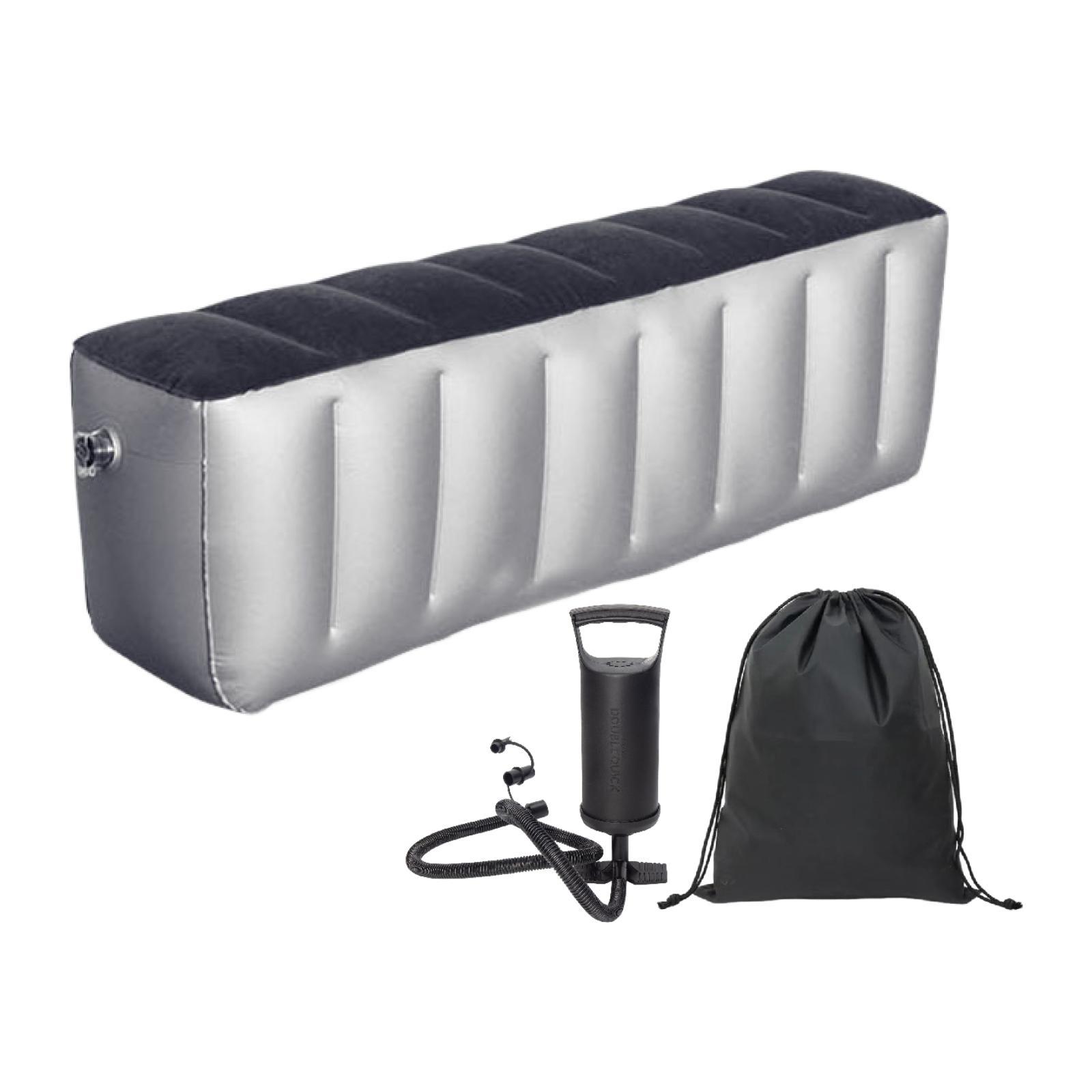 Inflatable Car Air Travel Mattress Sleeping Gap Pad Flocked PVC Material for Family Road Trips and Campers