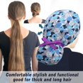 thumbnail image 4 of LAICAIW Working Cap with Button and Sweatband, Adjustable Bouffant Hats for Women Men, One Size Working Head Coveru2026, 4 of 6