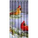 thumbnail image 1 of ABPHQTO Cardenales pájaros Cortina de ducha Cortina de ducha impermeable 90x180 cm, 1 of 2