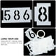 thumbnail image 4 of 2 sets 0-9 Número Stencils Spray Stencils BURB Stencil Kit para la pintura de la dirección, 4 of 5