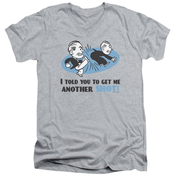 - Another Shot - Slim Fit V Neck Shirt - XX-Large