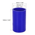 thumbnail image 2 of Unique Bargains 55mm ID Car Blue High Performance Straight Silicone Hose Coupler Intercooler Tube, 2 of 4