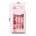 thumbnail image 3 of 24Pcs/Box Fake Nails Press Self-adhesive User Full Coverage Christmas Series Child Nails Press for Home, 3 of 7