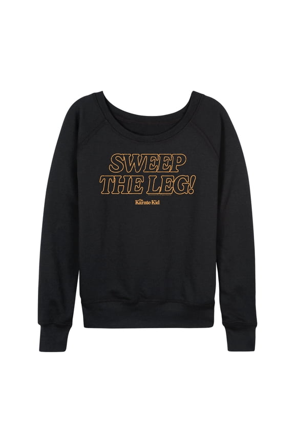 The Karate Kid - Sweep The Leg - Women's French Terry Long Sleeve Shirt