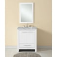 thumbnail image 2 of 30 In. Single Bathroom Vanity Set In White, 2 of 7