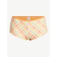 thumbnail image 5 of No Boundaries Plaid Boyshort Bikini Bottoms, Women’s XXS-XXL, 5 of 5