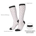 thumbnail image 4 of Naloa Playing Rabbit Thigh High Socks Extra Long Stretchy Sock Women Over Knee High Opaque Stocking Daily Wear, 4 of 6