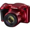 thumbnail image 2 of Canon PowerShot SX420 IS Digital Camera (Red) (1069C001) + 64GB Card + More 6TH Ave Electronics 1069C001_EDI_1, 2 of 7