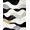 Black White Gray, Pattern 20, variant on Design&I 8'x10' Washable Area Rug Floorcarpet Abstract Swirl Brushstroke Neutral Monochrome Accessories for King Size Bedroom, Under Bed, Sleek Flatweave Pet Friendly