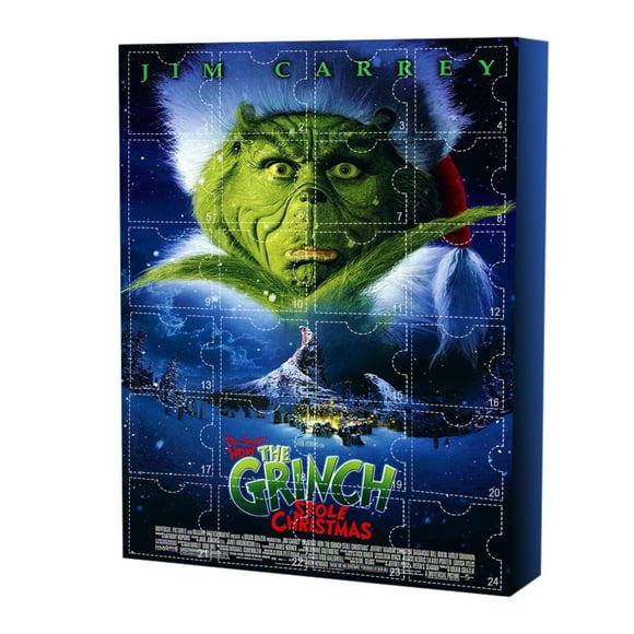 Christmas Grinch Advent Calendar Christmas Advent Calendar Countdown Children's Advent Calendar Surprise Box Christmas Advent Calendar Surprise Gift