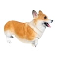 thumbnail image 1 of Figura de perro Corgi, juguete decorativo, mini juguetes educativos, esculturas, juguete de animales pequeños para regalos de fiesta, regalo de fiesta amarillo, 1 of 10