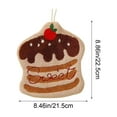 thumbnail image 4 of Tarmeek Cute Dessert Kitchen Towels, Kawaii Design Fast-Drying Hand Towels for Kitchen, Bathroom, Dining and Decorative Use, 4 of 7