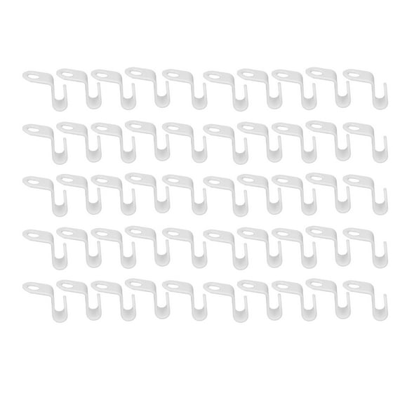 Hanger Connection Hook, Smoothing Edges Clothes Hanger Hook Light Weight PP Material For Home For Dressing Room