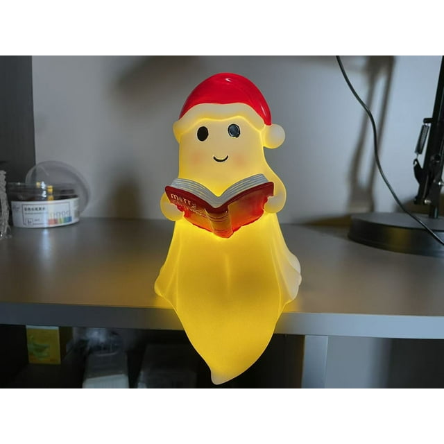 Chmadoxn Tools&Home Improvement Christmas Ghost Reading Book Lamp Ghost reading lamp