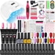 thumbnail image 1 of LNWPYH, juego de uñas, secador de lámpara LED UV con 18/12 Uds., Kit de esmalte de uñas en Gel, juego de herramientas de manicura, taladro eléctrico para uñas, herramientas para uñas Tan Jianjun unisex, 1 of 2