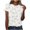 White, variant on Summer Tops for Women 2025 Trendy, Plus Size Shirts for Women 4X-5X Womens Sports Tops With Built In Bra Womens Tops Dressy Casual Fashion Spring Crew Neck Tops Grey my orders