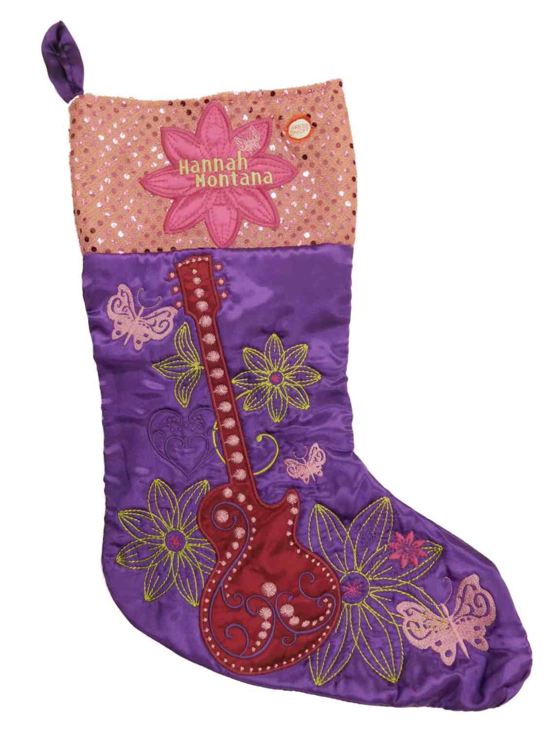 Purple Satin Al Hannah Montana Stocking Miley Cyrus Purple Satin Al Hannah Montana Stocking Miley Cyrus Guitar Com