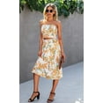 thumbnail image 5 of Women's floral blouse, maxi skirt suit dress, 5 of 7