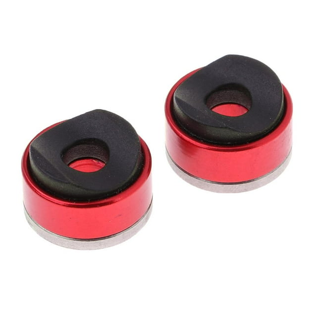 Rueda de aleación de aluminio deslizante de reemplazo de palanca de Clip de liberación rápida de de 2 piezas rojo shamjiam Juego de pinchos de bloqueo de barra de bicicleta de carretera