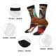 thumbnail image 5 of Balery Meditating French Bulldog Calcetas Largas con Estampado para Hombre y Mujer – Suaves y Transpirables, Talla Única (US 5-11), 5 of 6