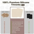 thumbnail image 6 of ColourTree Silicone Trivet Mats for Hot Dishes, 1 Pack Pot Holders for Kitchen Trivets for Hot Pots and Pans, 6 of 6