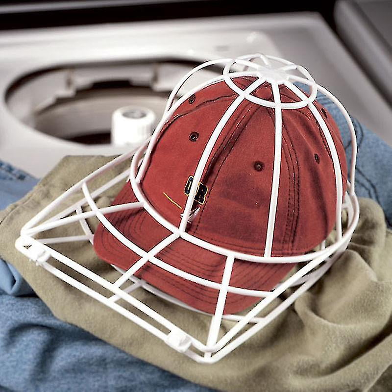 Lave-casquette Machine - 2 Supports Rigides Avec Filet - Garde La Forme Des Casquettes
