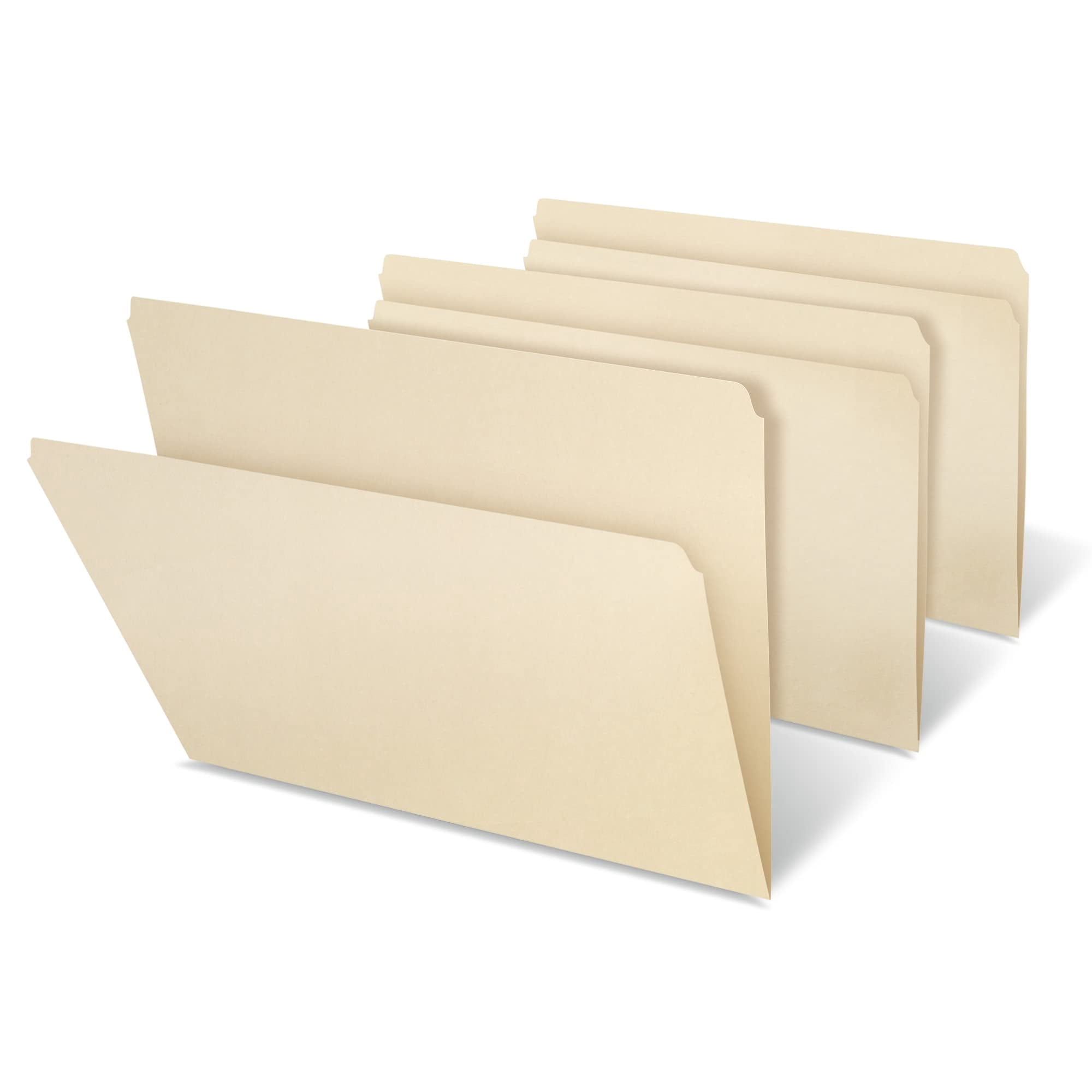 Office Depot Straight Cut Manila File Folders, 3/4in. Expansion, Letter Size, 30% Recycled, Pack Of 100, 97181