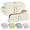 Beige, variant on Personalized Initial Makeup Bag | Pink Cosmetic Travel Toiletry Bag | 11 - 16 Years Old Girl Gifts, Gifts for Women Preppy Stuff Teen Girl Gift Trendy Stuff Letter a