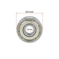 thumbnail image 4 of Uxcell Deep Groove Ball Bearings Inch Double Shield Chrome Steel 1/4"x3/4"x9/32", 4 of 4