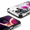 thumbnail image 3 of Compatible for Celero PLUS 5G 2023 / Celero 5G+ Lining Cover Case - Magenta Flower, 3 of 5