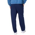 thumbnail image 2 of Pantalón Hanes EcoSmart de pierna abierta con bolsillos para hombre, color azul marino, talla M, 2 of 7