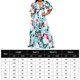 thumbnail image 2 of Vestido De Mujer Vestido Elegante Escote en V Maxi Vestido Vestidos Moda Suave para Boda (Azul Claro XL Ygjytge para Mujer azul claro T L, 2 of 6