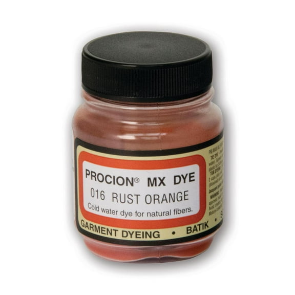 Jacquard Procion MX Fiber Reactive Dye, Rust Orange