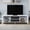 Ivory, variant on 58.27 in. Ivory Wood TV Stand with 4 Storage Shelves Fits TV's up to 65 in.