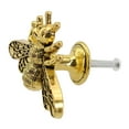 thumbnail image 2 of Bouton de Garde-Robe en Laiton de Haute Qualité en Forme d'Abeille Poignée Élégante et Fonctionnelle, 2 of 7