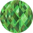 thumbnail image 1 of Ahgly Company Indoor Round Patterned ForestGreen Area Rugs, 8' Round, 1 of 6