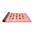thumbnail image 2 of Ahgly Company Indoor Rectangle Solid Red Modern Area Rugs, 7' x 10', 2 of 4