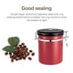 thumbnail image 3 of sweethay Contenedor sellado de granos de café de acero inoxidable con caja de almacenamiento de alimentos con válvula de escape Juegos de servir café y té Numero 3 sweethay HA024905-03, 3 of 6