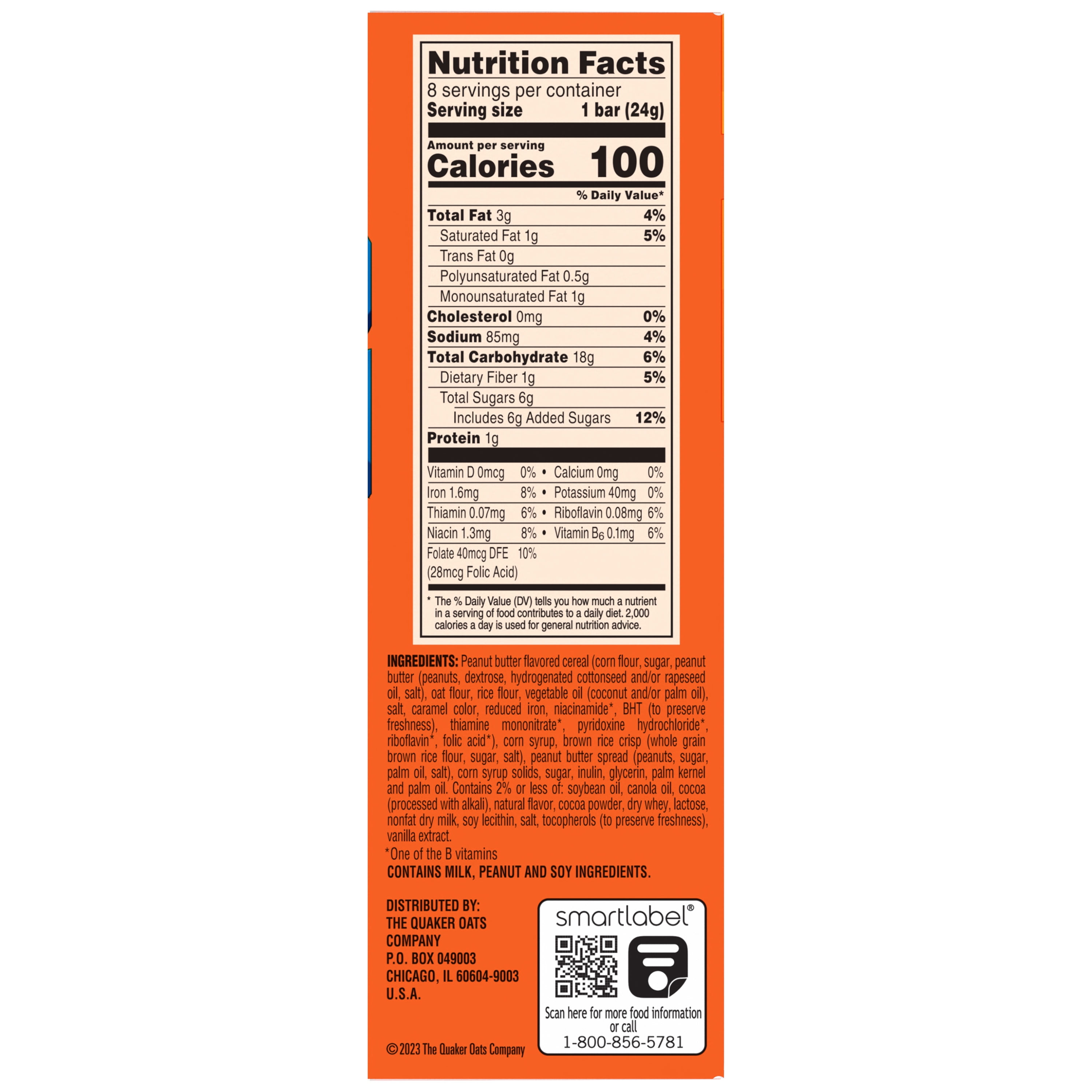 (10 pack) CNC TRT BAR 8CT 10CS PEANUTBUTTER
