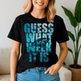 thumbnail image 2 of Guess What Week It Is Funny Shark Awareness Support Summer, Funny Shark Week Shirt, Shark Lover Summer, Beach Vacation TShirt, Ocean Animal, 2 of 5